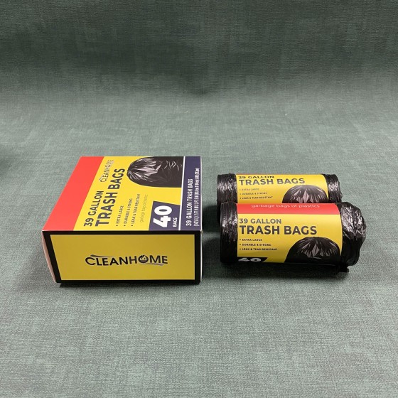 CLEANHOME garbage bags of plastics for Household and Office Waste Collection, Convenient Disposable Waste Disposal Bags for Everyday Cleaning and Organization